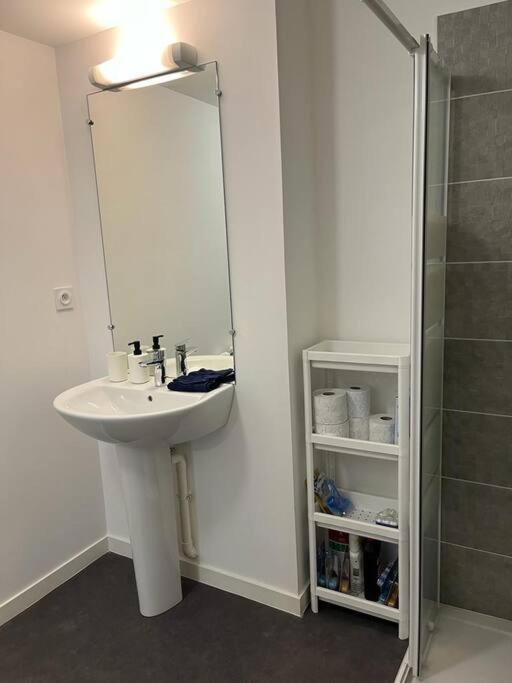 Appartement F2 De Haut Standing En Hypercentre Avec Jardin Prive A 270 M De La Gare De Mantes ! 외부 사진